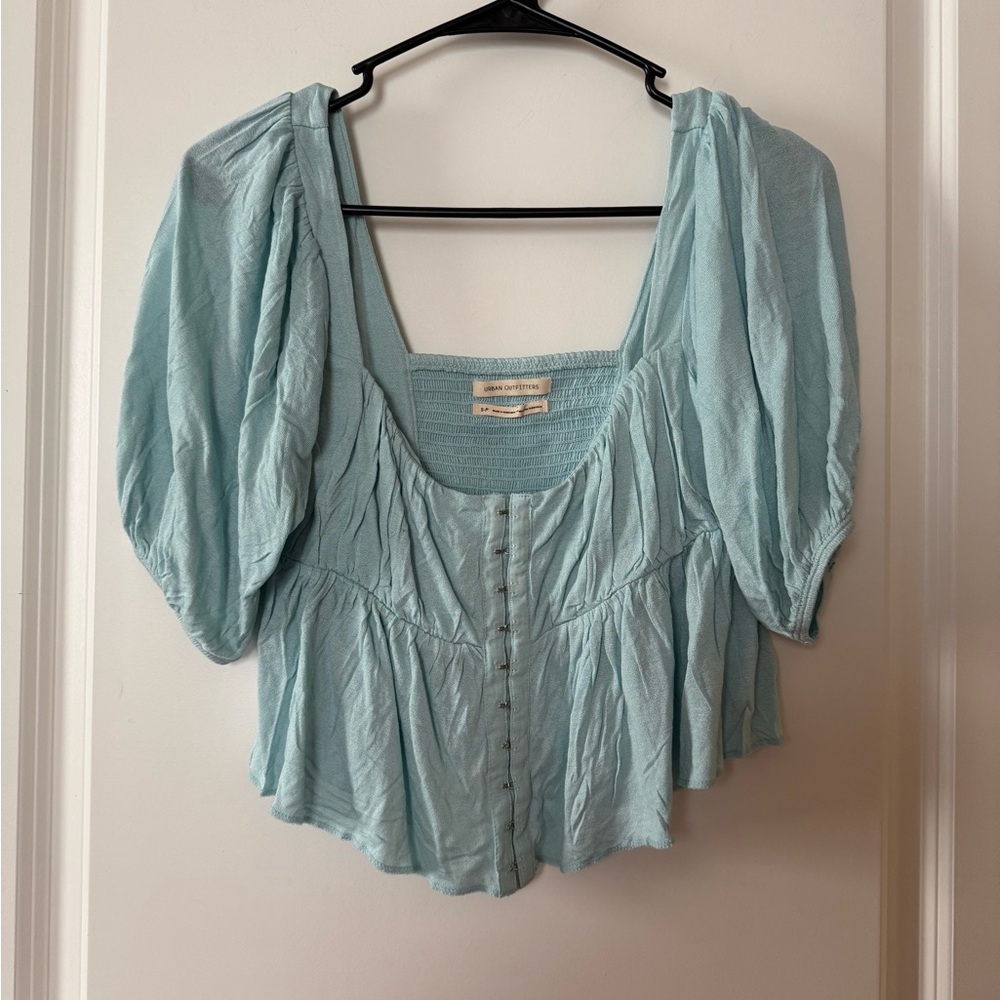 Urban Outfitters cropped flowy top NWOT size S #5